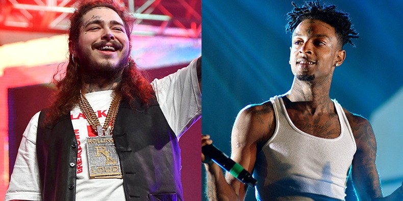 Post Malone e 21 Savage annunciano Tour