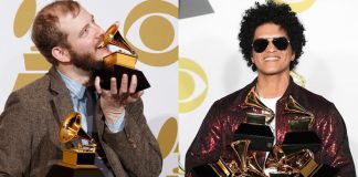 I Bon Iver sono incazzato per il Grammy Wins di Bruno Mars