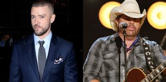 Toby Keith contribuisce al nuovo album di Justin Timberlake